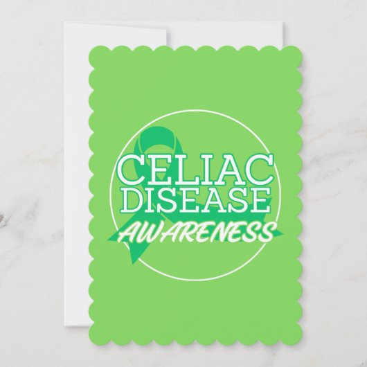 Celiac Disease Awareness 2026 サンキューカード (正面)