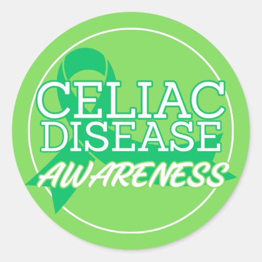 Celiac Disease Awareness 2026 ラウンドシール (正面)
