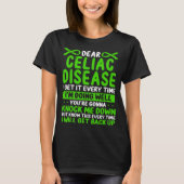 Celiac Disease Awareness Month Disease Ribbon Tシャツ (正面)