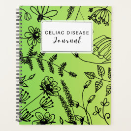 Celiac Disease Monthly Journal - Green プランナー手帳