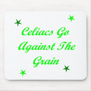 Celiacsは穀物に対して行きます マウスパッド