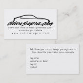 celicasupra.comの名刺 名刺 (正面/裏面)