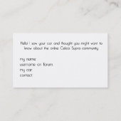 celicasupra.comの名刺 名刺 (裏面)