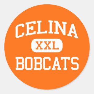 Celina -ボブキャット-高等学校- Celinaテキサス州 ラウンドシール