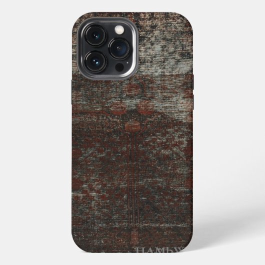 Cell Phone Case - HAMbyWG - ダメージ加工風 iPhoneケース (裏面)