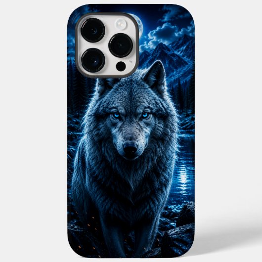 Cell Phone Case Lone Wolf Case-Mate iPhoneケース (裏面)