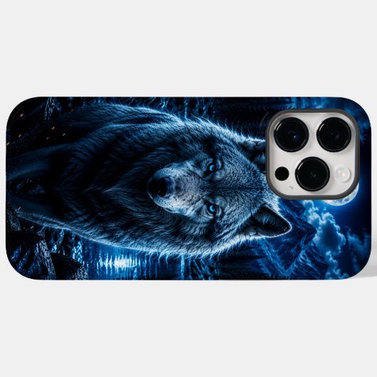 Cell Phone Case Lone Wolf Case-Mate iPhoneケース (裏面 (横))