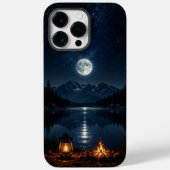 Cell Phone Case Mountain Moonlight Case-Mate iPhoneケース (裏面)