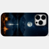 Cell Phone Case Mountain Moonlight Case-Mate iPhoneケース (裏面 (横))