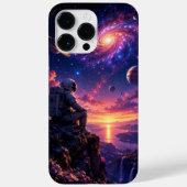 Cell Phone Case Rests the Astronaut Case-Mate iPhoneケース (裏面)
