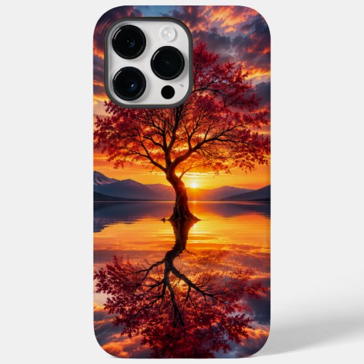 Cell Phone Case Sunset Case-Mate iPhoneケース (裏面)