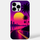 Cell Phone Case The Sunset City Case-Mate iPhoneケース (裏面)