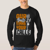 Cell Tower Climber Antena Climber Telecommunicatio Tシャツ (正面)
