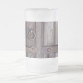 Cellar Door Handle Frosted Glass Beer Mug フロストグラスビールジョッキ (中央)