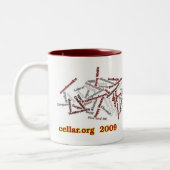 cellar.org 2009のマグ(b) ツートーンマグカップ (左)
