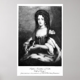 CelleのSophia Dorothea ポスター