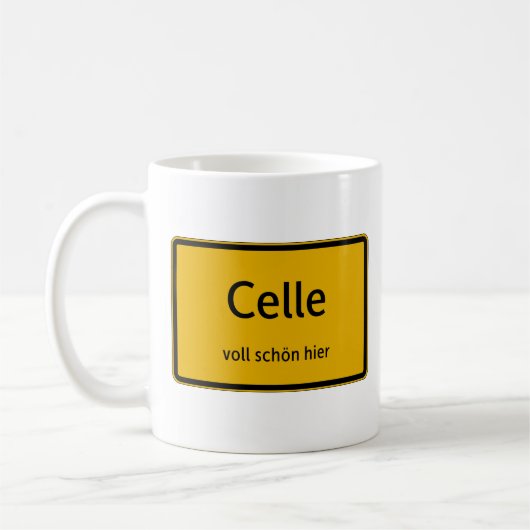 Celle Tasse Kaffeetasse Teetasse コーヒーマグカップ (左)