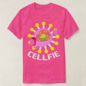 CellFie Funny Biology Cell Funny biologists Scienc Tシャツ (デザイン正面)