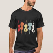 Cellist Cello Instrument Tシャツ (正面)