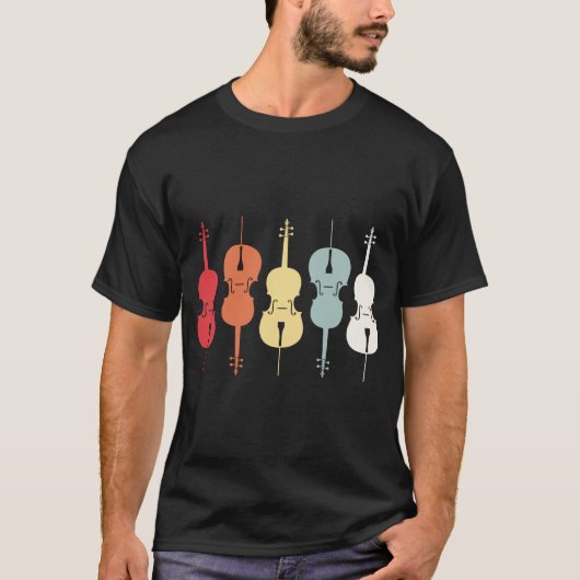 Cellist Cello Instrument Tシャツ (正面)