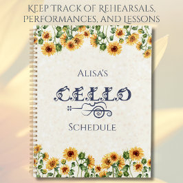 Cellist Musical Rehearsal Schedule and Planner プランナー手帳