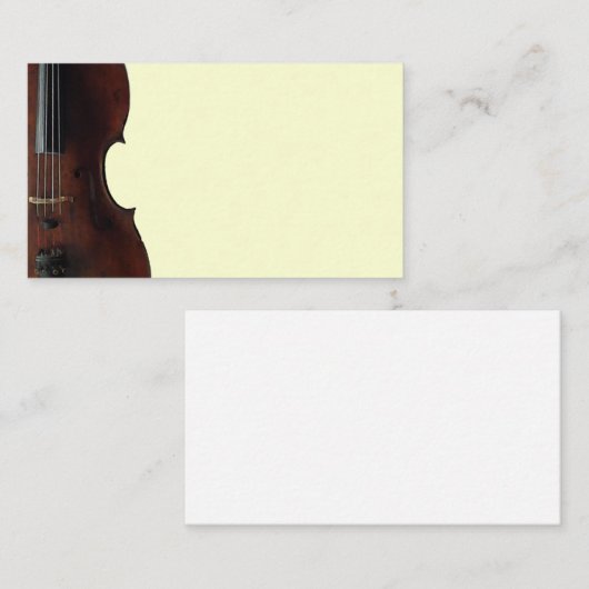 Cello名刺（カスタマイズ可能） 名刺 (正面/裏面)