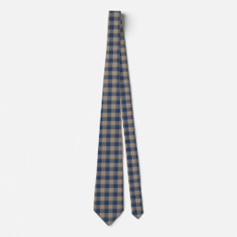 Cello and Donkey Brown Plaid Neck Tie ネクタイ