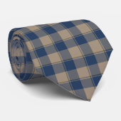 Cello and Donkey Brown Plaid Neck Tie ネクタイ (ロール)