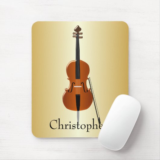 Cello Design Personalised マウスパッド (マウス)
