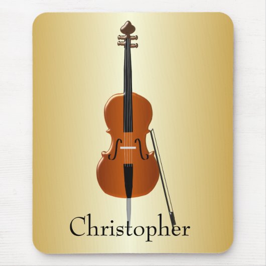Cello Design Personalised マウスパッド (正面)