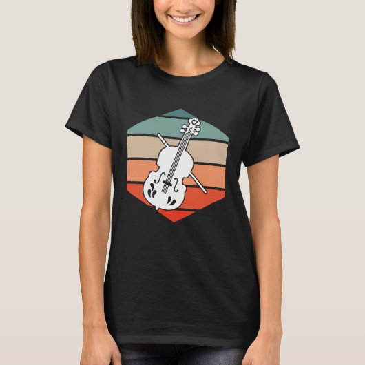 Cello Orchestra Musical Instrument Cello Player Ce Tシャツ (正面)