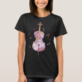 Cello Player   Blow Capel Instrument Tシャツ (正面)