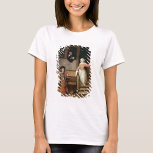 Cello Player, c.1700 (キャンバス上の油) Tシャツ