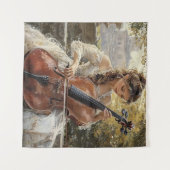 Cello Serenade  タペストリー (正面(横))