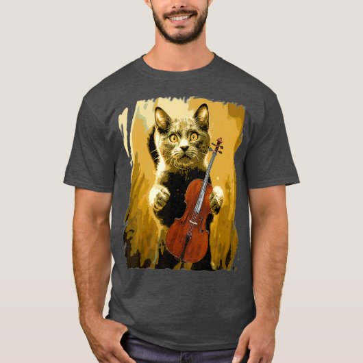 Cello Violoncello Cellist Gift Funny Musical Tシャツ (正面)