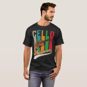 Cello Whisperer Cello Player Cellist Tシャツ (正面フル)