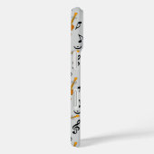 CellosとBlack Music Notes Case-Mate iPhoneケース (裏面 / 右)