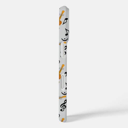 CellosとBlack Music Notes Case-Mate iPhoneケース (裏面 / 右)