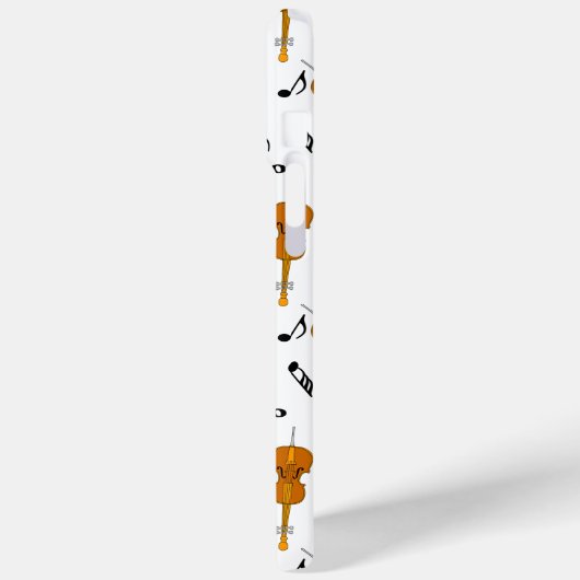 CellosとBlack Music Notes Case-Mate iPhoneケース (裏面 / 左)