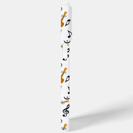 CellosとBlack Music Notes Case-Mate iPhoneケース (裏面 / 右)