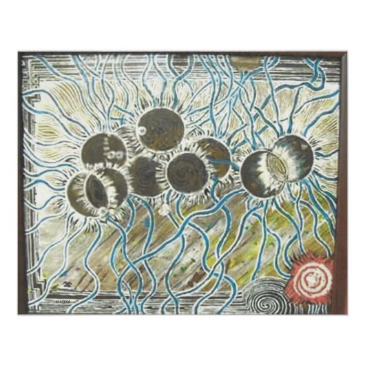 cells dividing ポスター (正面)