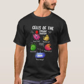 Cells Of The Immune Systems Biology Cells Science Tシャツ (正面)