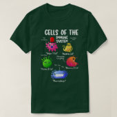 Cells Of The Immune Systems Biology Cells Science  Tシャツ (デザイン正面)