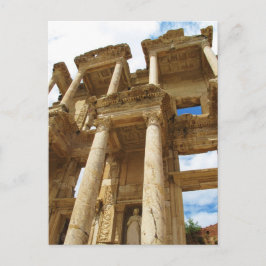 Celsius Library,有名なローマ建物- Ephesus ポストカード