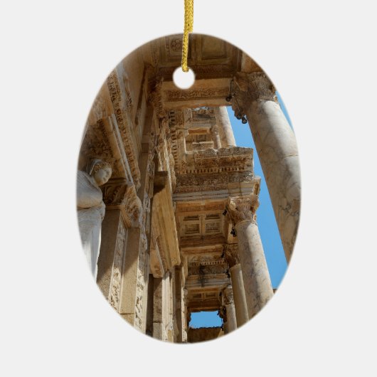 Celsusのオーナメントの図書館 セラミックオーナメント (正面)