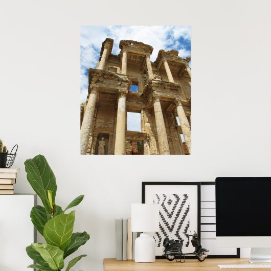 Celsus Library in Ephesusポスター ポスター (ホームオフィス)
