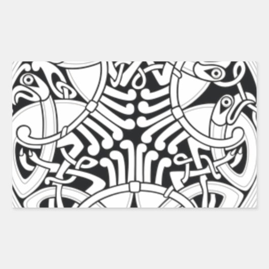 celtic-42345__340 (1)ケルト結び糸細工 長方形シール (正面)