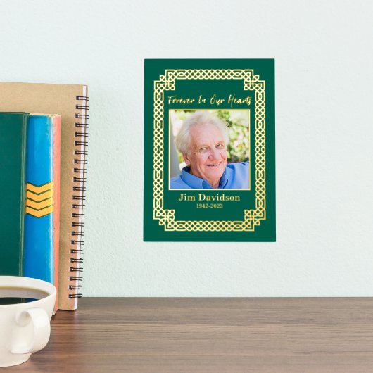 Celtic 5x7のメモリに自分の写真を追加 箔ポスター (インサイチュ (カウンター2))