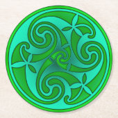 Celtic Art & Design Paper Coasters ラウンドペーパーコースター (正面)