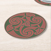 Celtic Art & Design Paper Coasters ラウンドペーパーコースター (アングル)